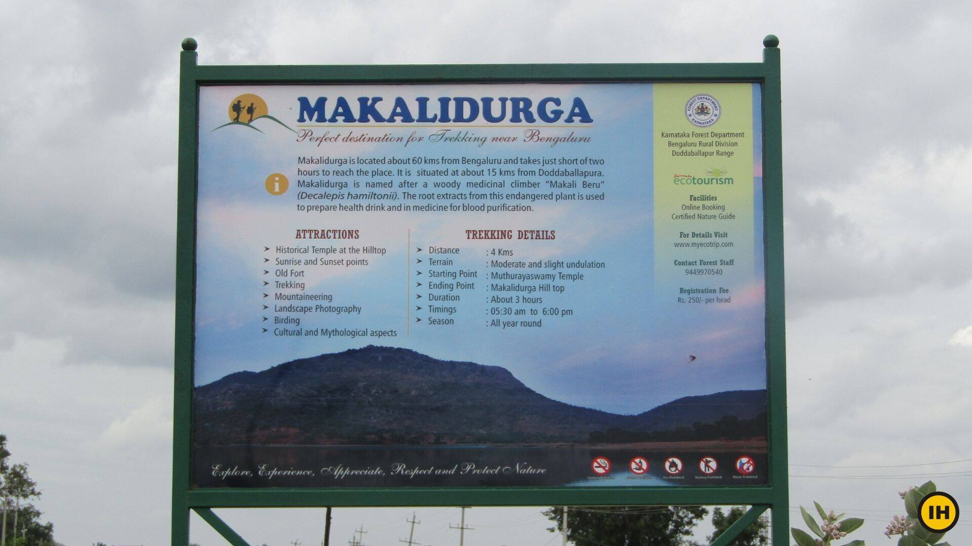 Makalidurga Trek - A Historic Trek Near Doddaballapur