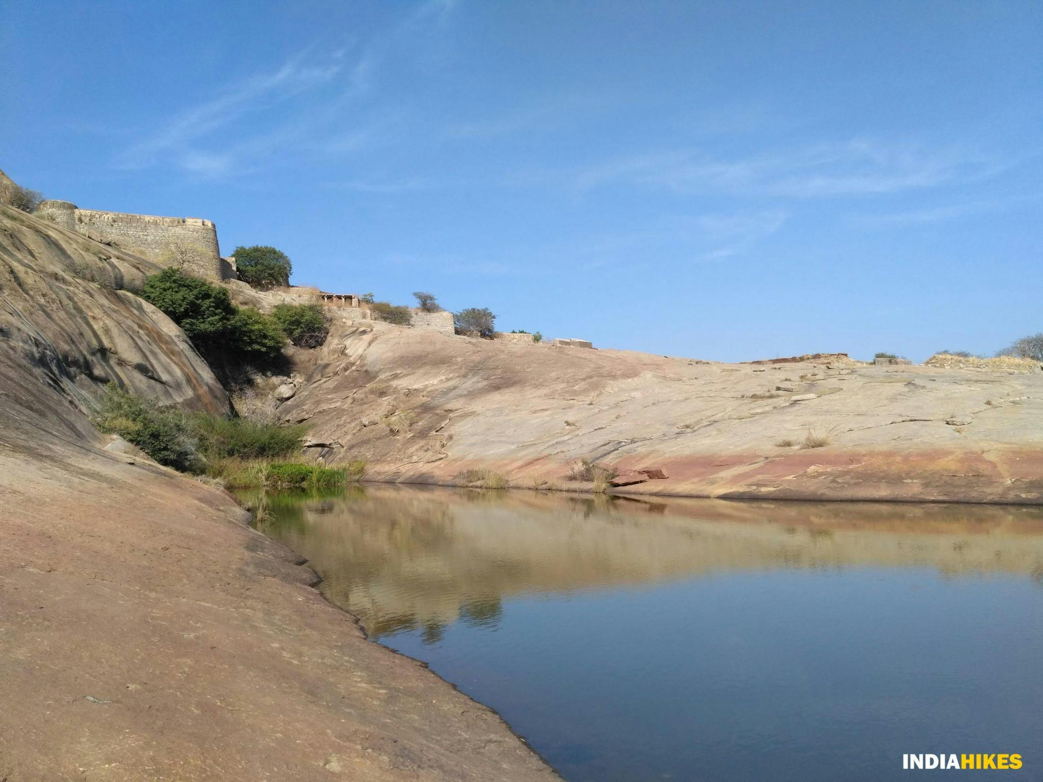 Channarayana Durga_Pond or Reservior to store water throughout the year_Suhas Saya