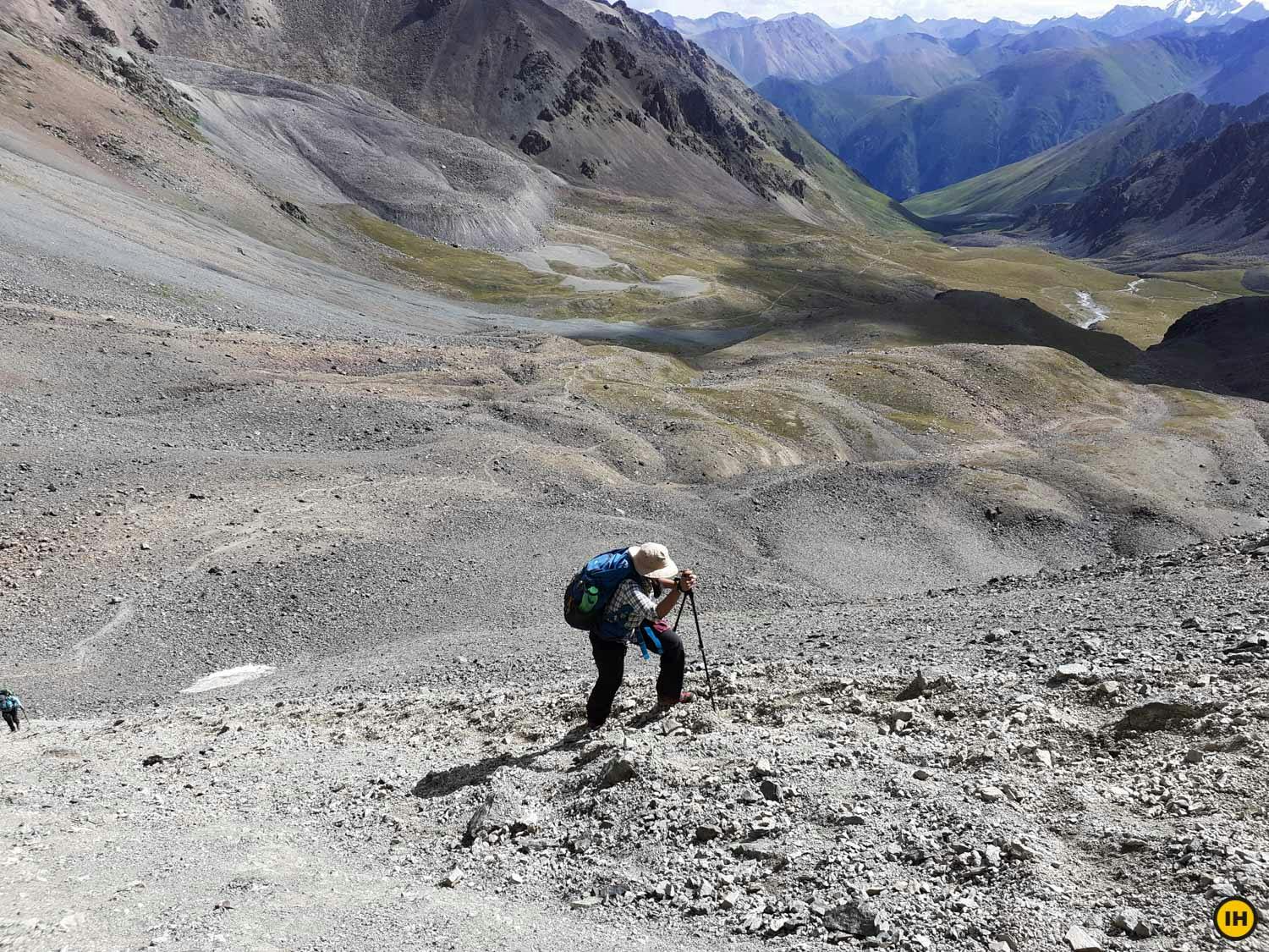 90210 alakol trek ascent to the pass moraine kyrgyzstan indiahikes arjun majumdar